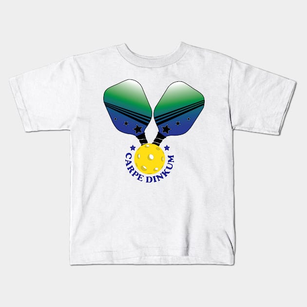 Carpe Dinkum! Kids T-Shirt by DickinsonDesign